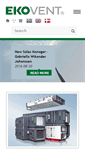 Mobile Screenshot of ekovent.com