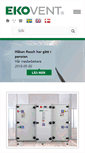 Mobile Screenshot of ekovent.se